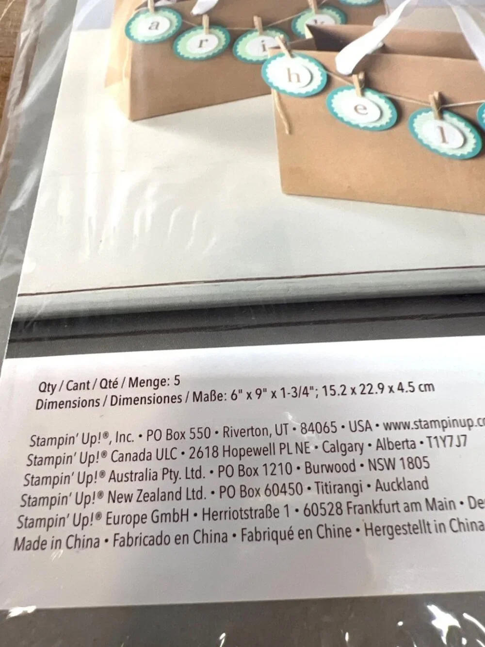 Stampin Up! Paper Pumpkin 
